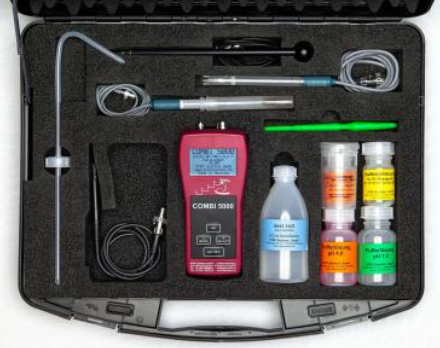 STEP Combi 5000 komplekts PH+EC+AM+VWC+t+rH+hPa+C