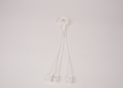 Āķis podiņam Desch 36cm balts