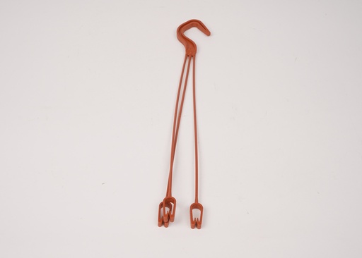 Āķis podiņam Desch 36cm brūns