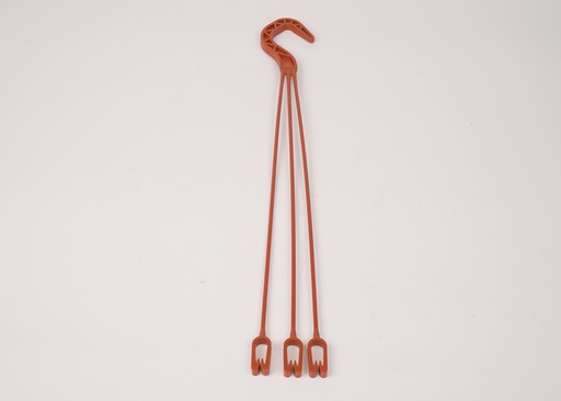 Āķis podiņam Desch 44cm brūns