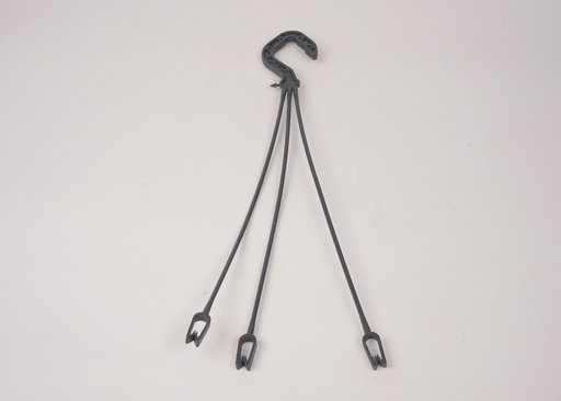Āķis podiņam Desch 44cm pelēks
