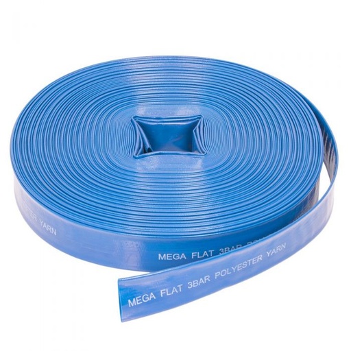 Layflat caurule 128mm zila 5'' TEK.METRI