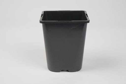 Podiņš 11x11x12 KO melns ar apaļu apakšu