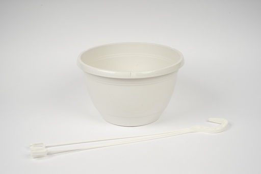 Podiņš Emma 27cm balts