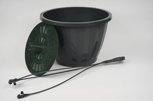 Podiņš Megamaxx 37cm tumši pelēks