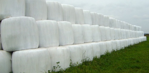 Silo Vit ruļļu ietinamā plēve 750mm balta