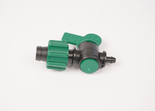 T-tape 16mm savienotājs ar krānu 16x5mm